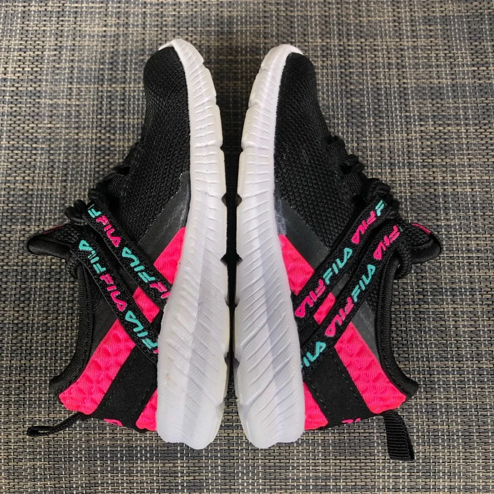 Fila Kids Lightspin Active Sneakers Shoes Toddler Girls size 6